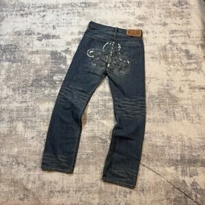 Authentic Bape 2000’s Sleeping Baby Milo Jeans 30